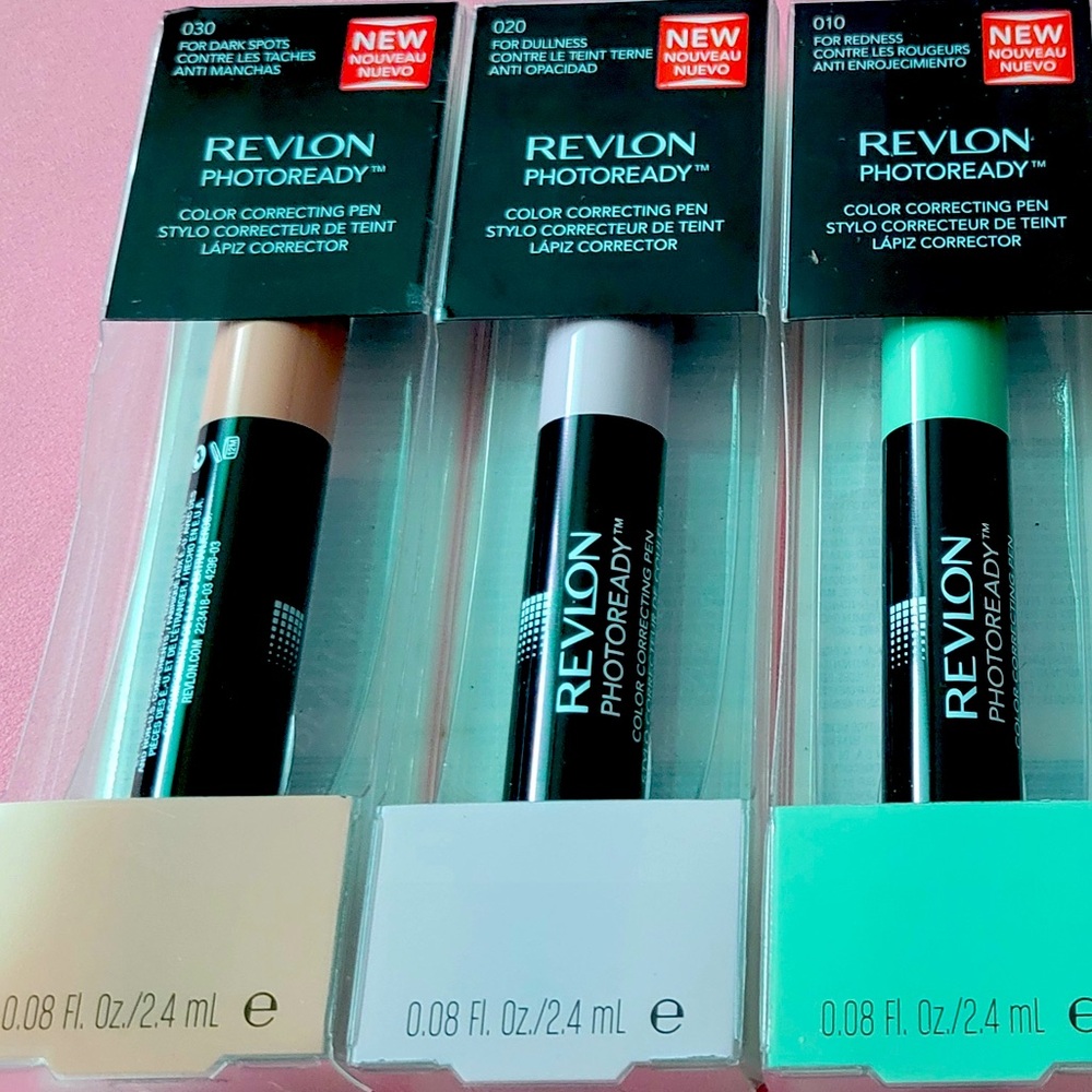 Revlon PhotoReady Correcting Pen Trio - Peach, Lavender, New